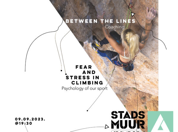 Lezing over angst en stress bij klimmen