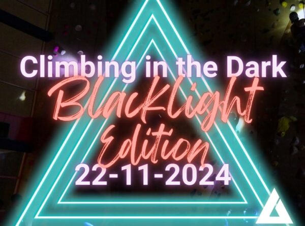 Climbing in the Dark: Blacklight Edition