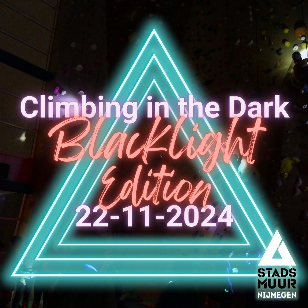 Climbing in the Dark: Blacklight Edition