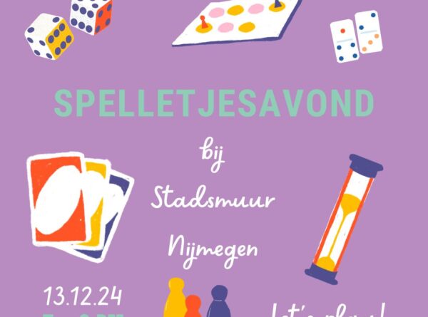 Spelletjesavond bij Stadsmuur Nijmegen